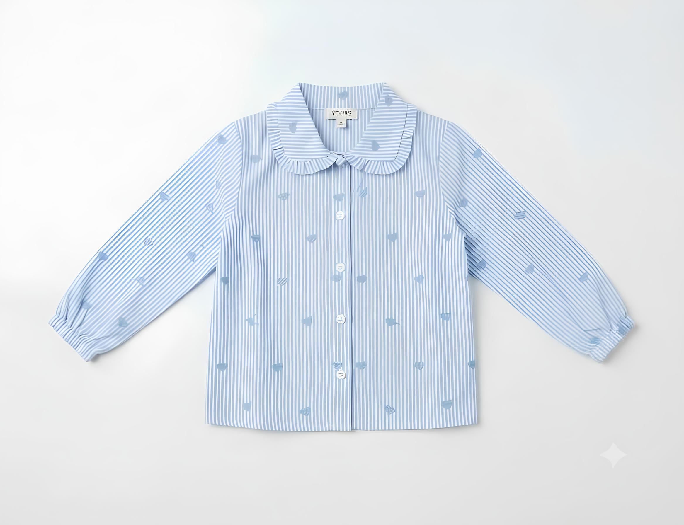 YOURS CAMICIA BIMBA. COTONE.