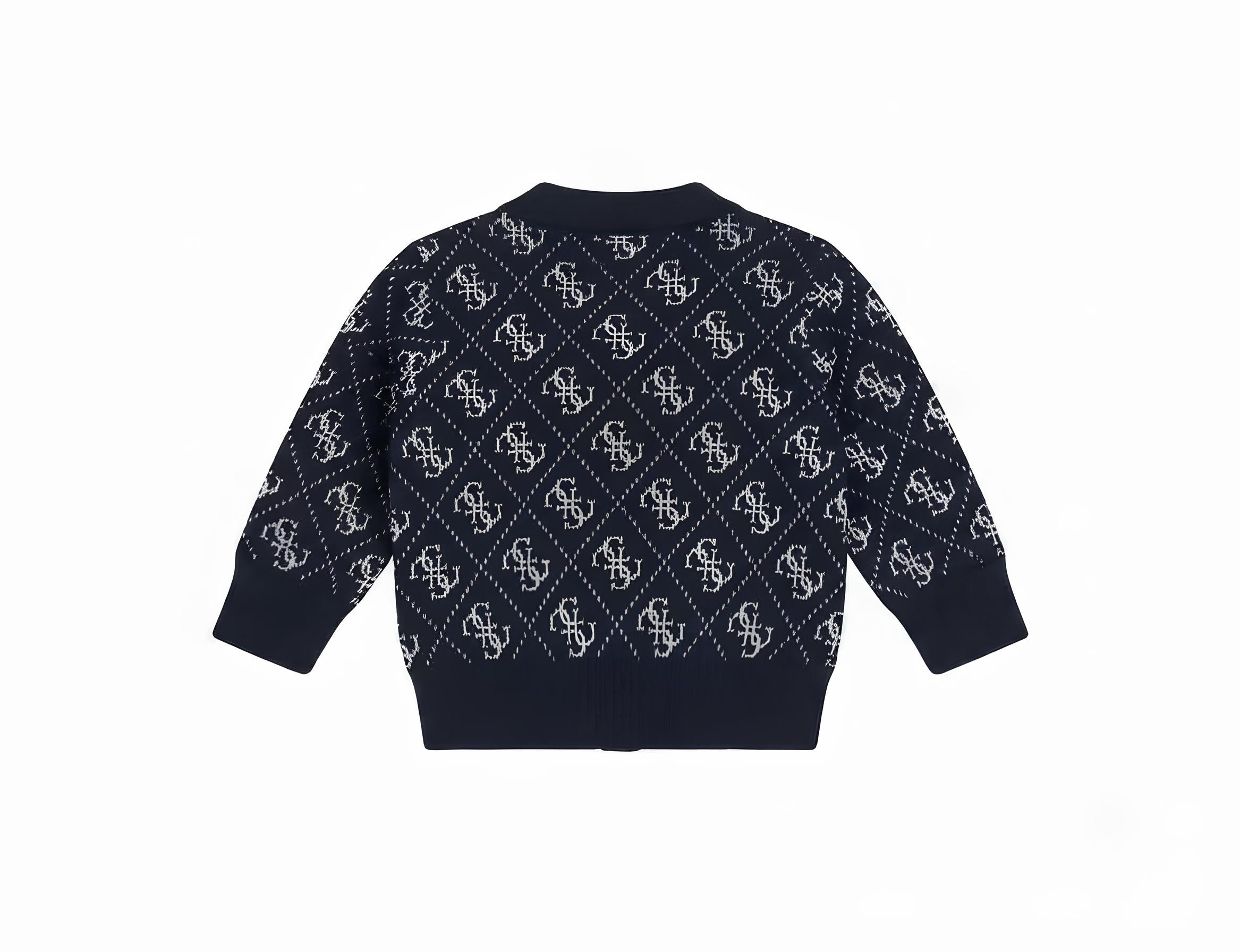 GUESS CARDIGAN BIMBO. POLIESTERE/ACRILICO/LANA.