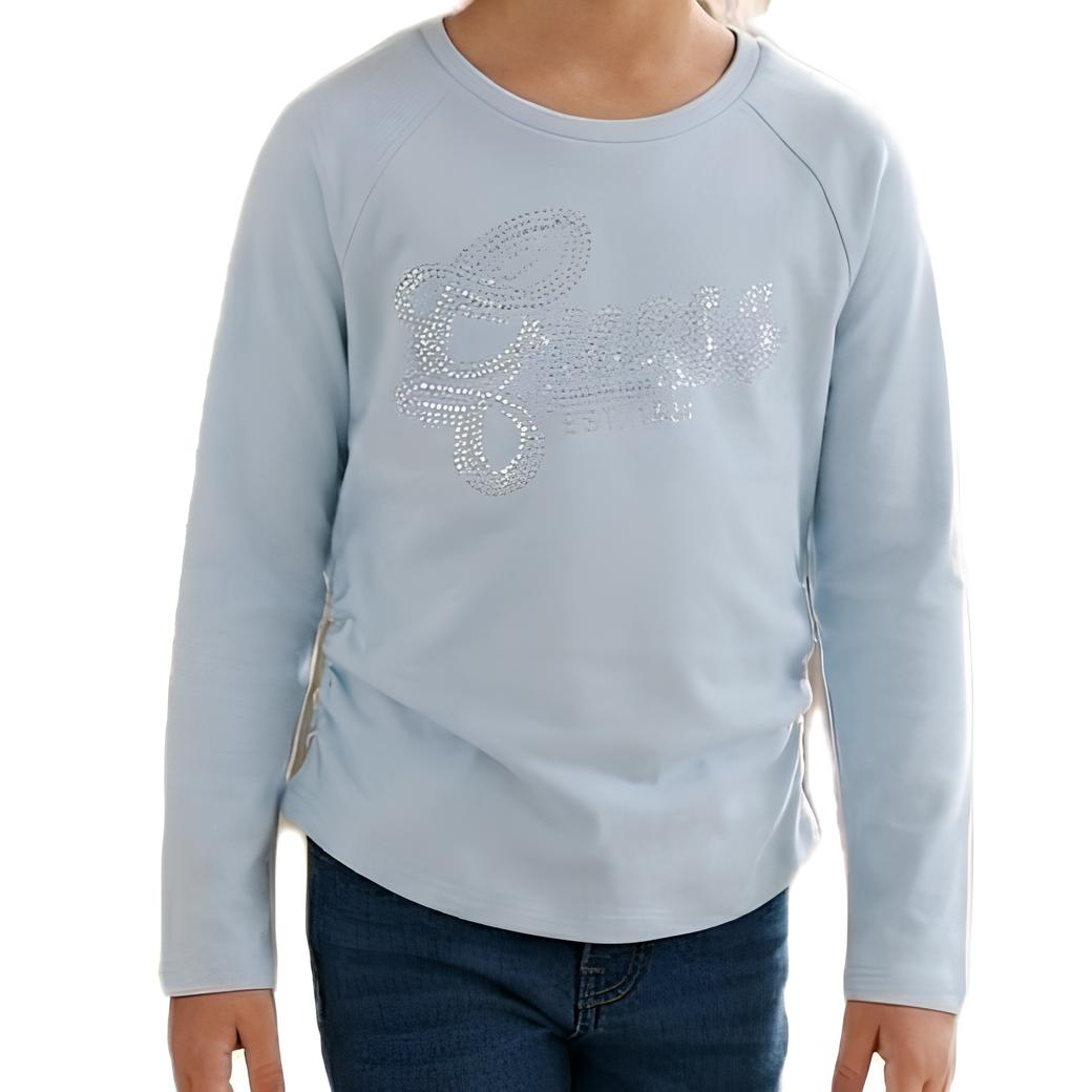 GUESS MAGLIETTA MANICA LUNGA RAGAZZA. COTONE.