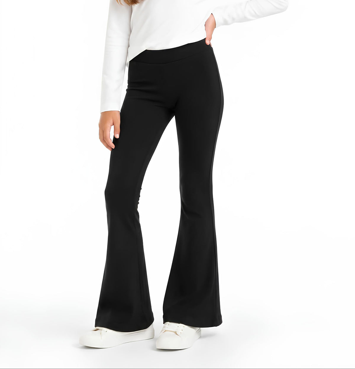 YOURS LEGGING A ZAMPA RAGAZZA. COTONE FELPATO.