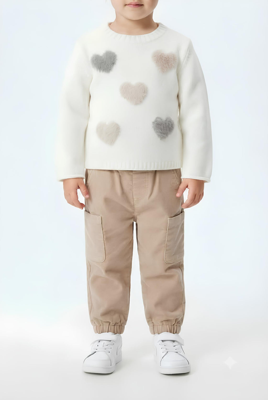 MINIBANDA MAGLIONE NEONATA. COTONE/LANA.