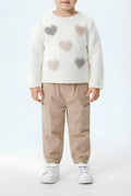 MINIBANDA MAGLIONE NEONATA. COTONE/LANA.