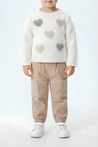 MINIBANDA MAGLIONE NEONATA. COTONE/LANA.