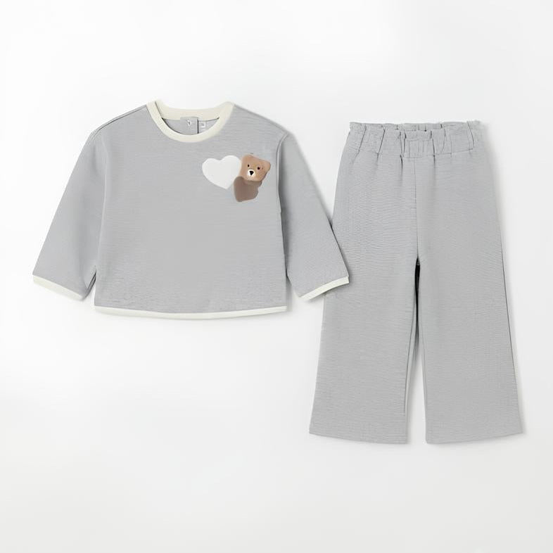 MAYORAL COMPLETO 2 PZ. BIMBA. COTONE FELPATO.