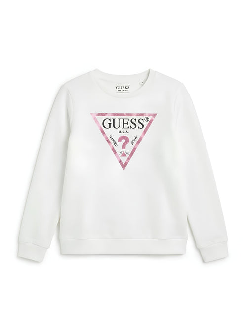 GUESS FELPA RAGAZZA. COTONE GARZATO.