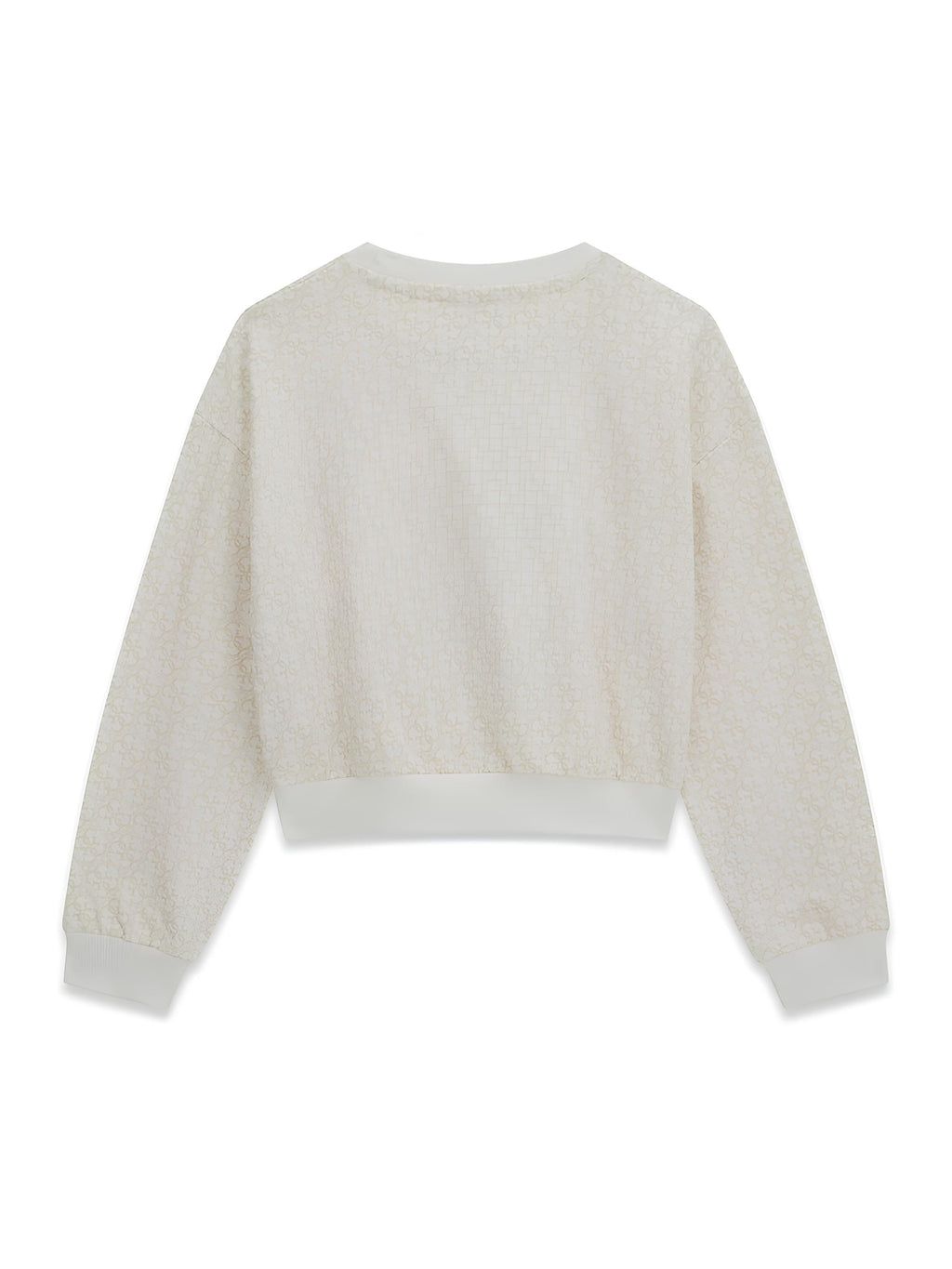 GUESS FELPA RAGAZZA LOGGATA. COTONE GARZATO.