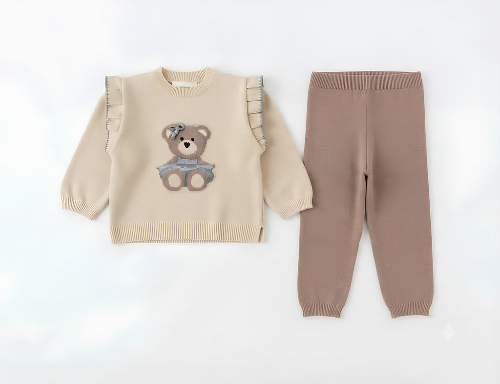 MAYORAL COMPLETO 2 PZ. IN MAGLIA BIMBA.