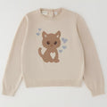SARABANDA MAGLIONE BIMBA. COTONE.
