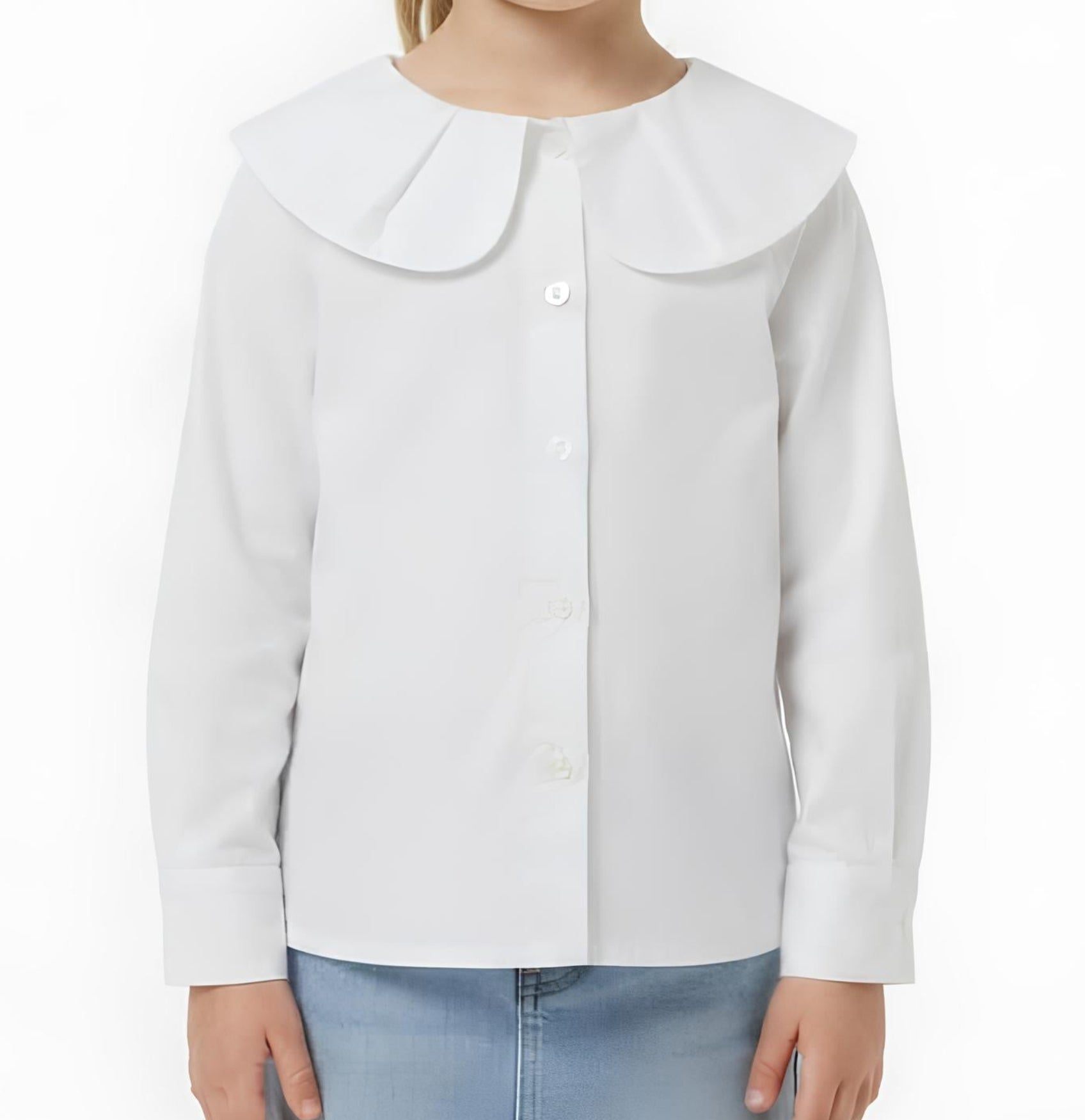 YOURA CAMICIA BIMBA. COTONE.