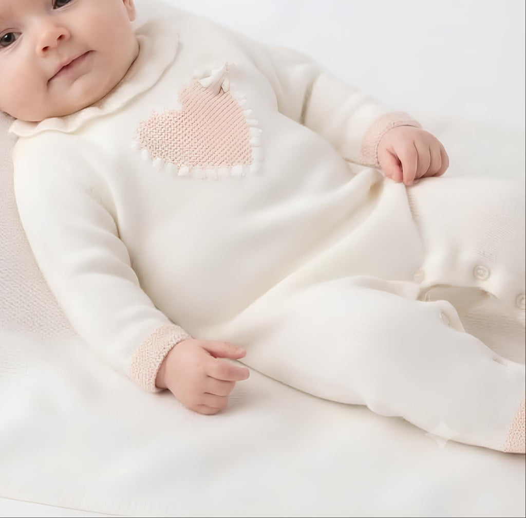 MINIBANDA TUTINA INTERA IN MAGLIA NEONATA. COTONE/LANA. (Copia)