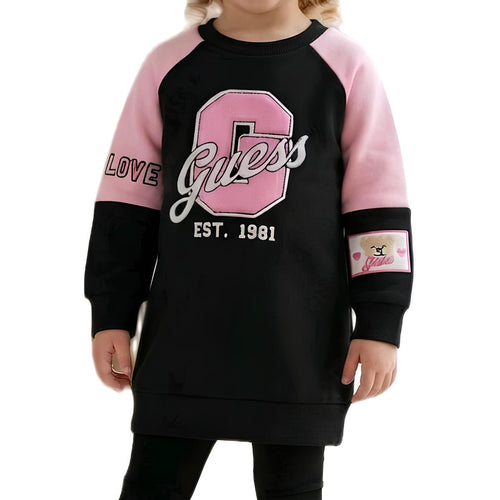 GUESS ABITO BIMBA, COTONE GARZATO.