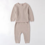 MINIBANDA TUTINA 2 PZ. IN MAGLIA, UNISEX. COTONE/LANA.