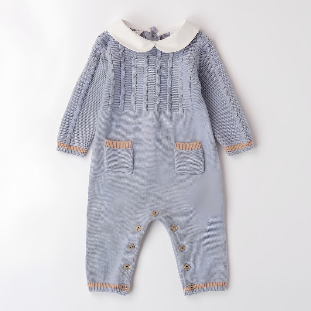 MINIBANDA TUTINA INTERA IN MAGLIA NEONATO. COTONE/LANA.