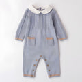 MINIBANDA TUTINA INTERA IN MAGLIA NEONATO. COTONE/LANA.