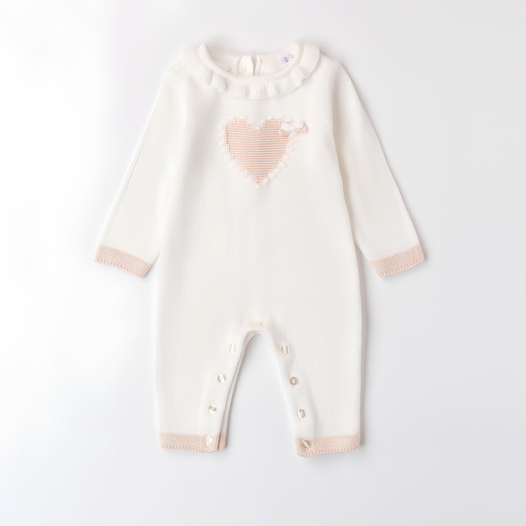 MINIBANDA TUTINA INTERA IN MAGLIA NEONATA. COTONE/LANA. (Copia)