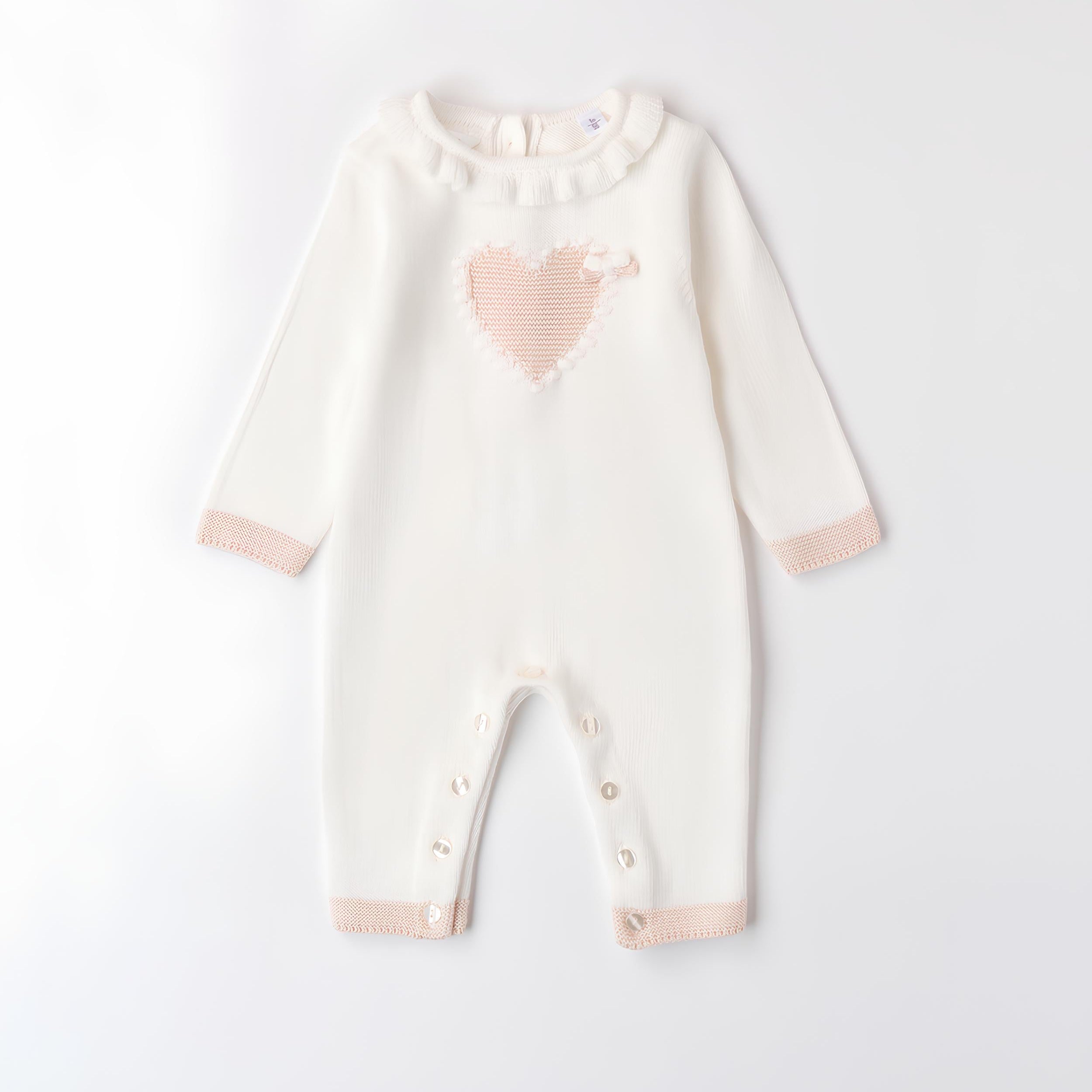 MINIBANDA TUTINA INTERA IN MAGLIA NEONATA. COTONE/LANA. (Copia)