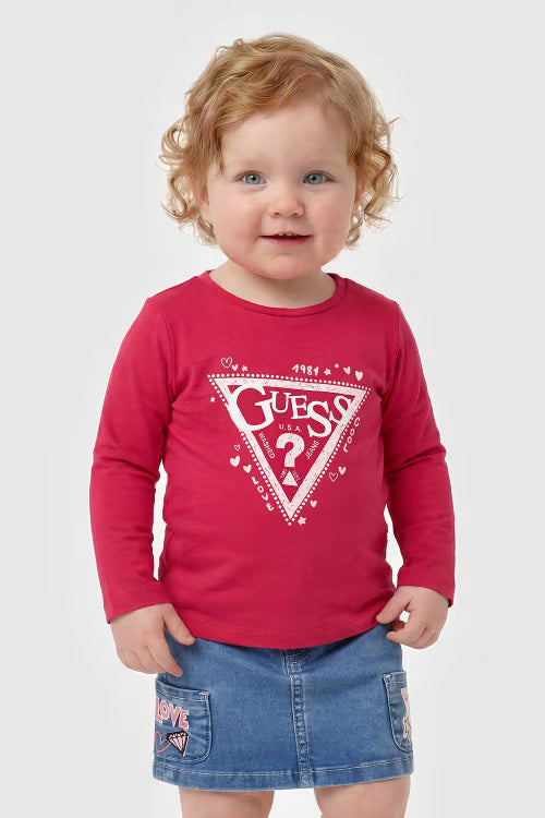 GUESS MAGLIETTA MANICA LUNGA BIMBA