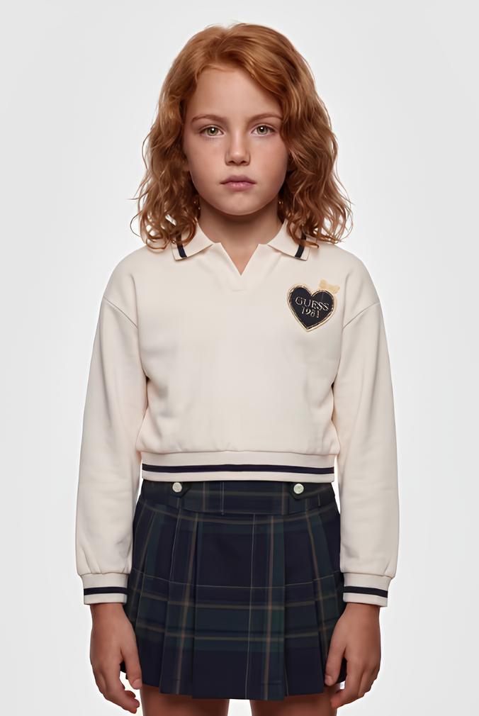 GUESS COMPLETO 2 PZ. BIMBA. COTONE GARZATO.
