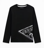 GUESS MAGLIETTA MANICA LUNGA RAGAZZO.COTONE.