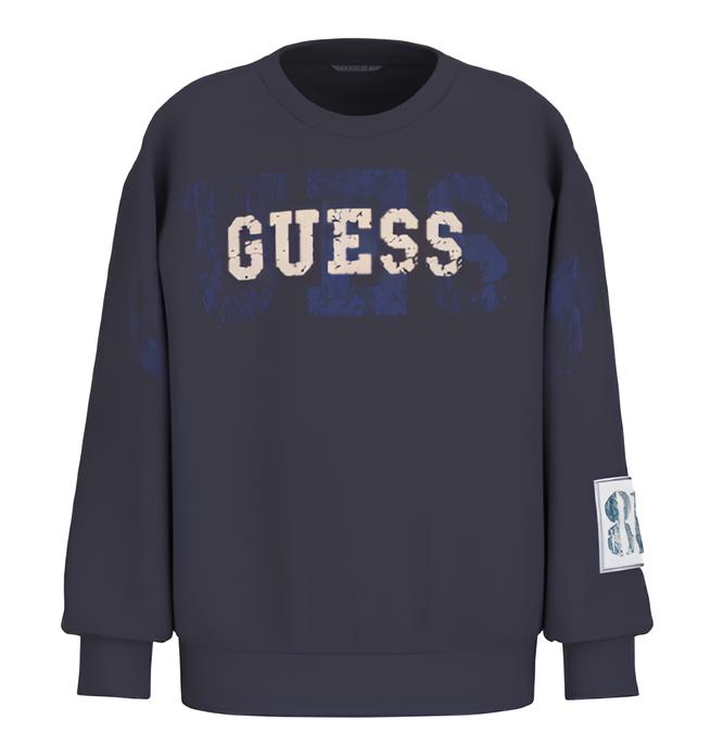 GUESS FELPA RAGAZZO. COTONE GARZATO