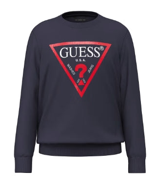 GUESS FELPA RAGAZZO. COTONE GARZATO.