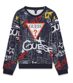 GUESS FELPA RAGAZZO. COTONE GARZATO.