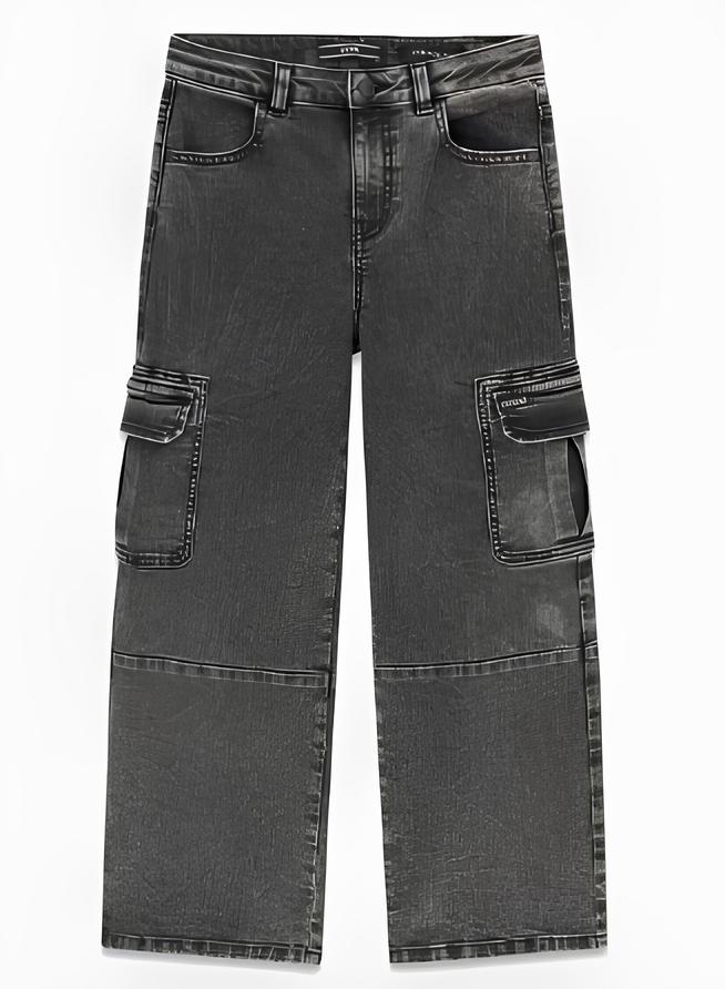 GUESS JEANS CARGO RAGAZZO. COTONE.
