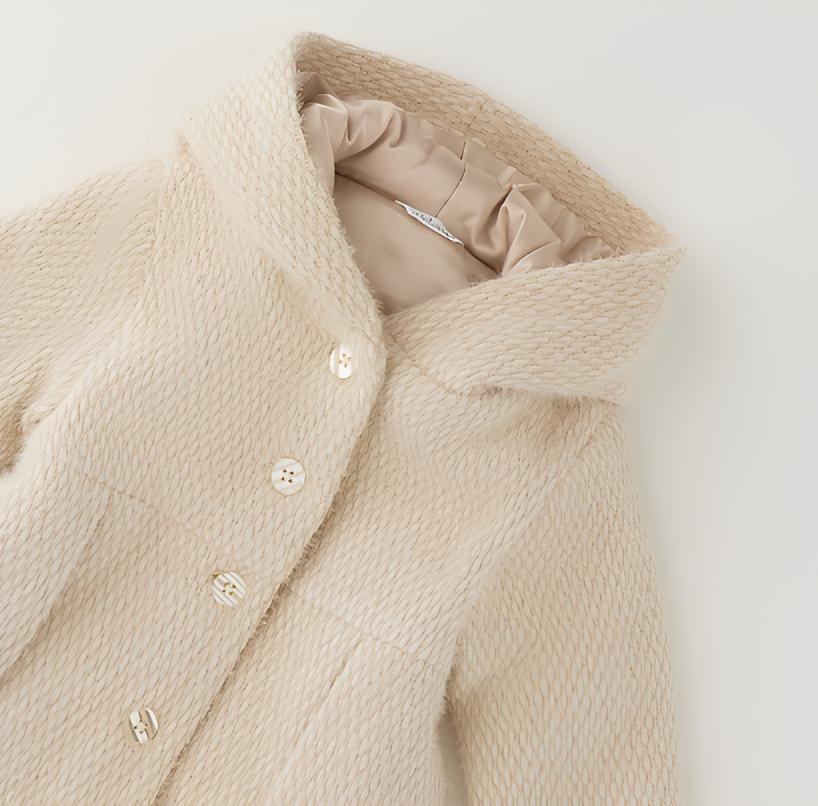 MINIBANDA CAPPOTTO  IMBOTTITO NEONATA/BIMBA . INVERNALE.