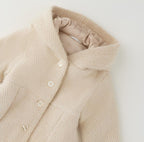 MINIBANDA CAPPOTTO  IMBOTTITO NEONATA/BIMBA . INVERNALE.