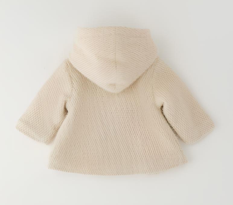 MINIBANDA CAPPOTTO  IMBOTTITO NEONATA/BIMBA . INVERNALE.
