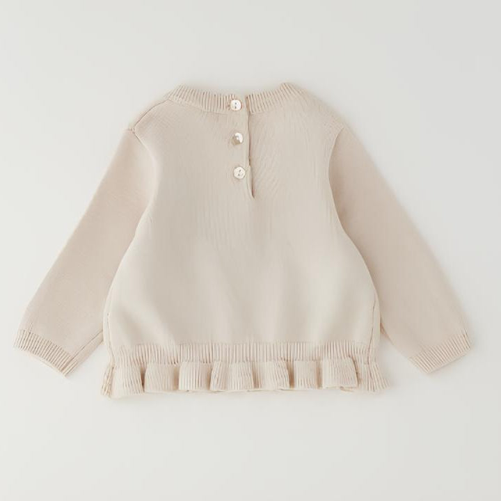 MINIBANDA MAGLIONE NEONATA. COTONE.