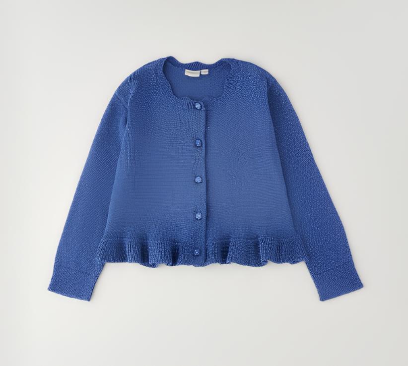 SARABANDA CARIGAN BIMBA . COTONE.