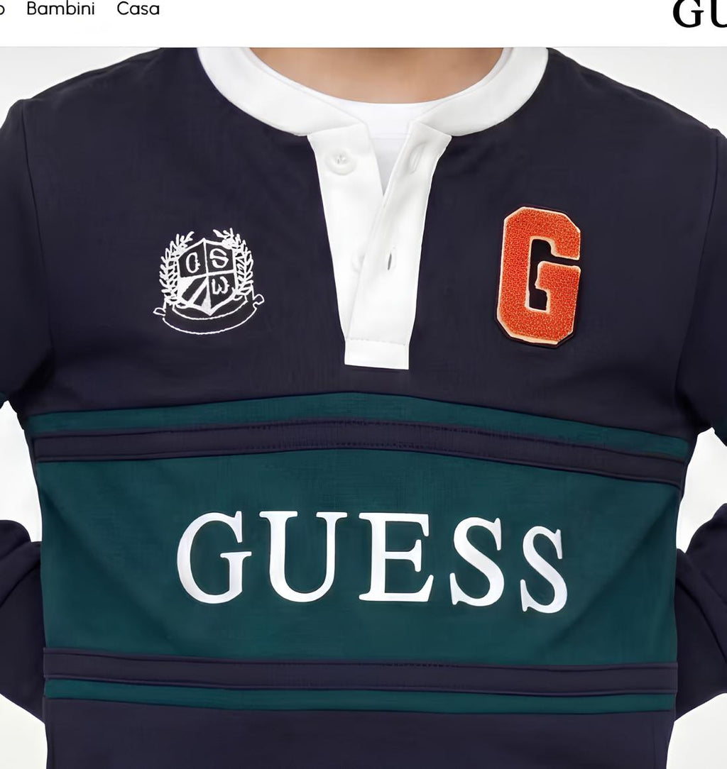 GUESS MAGLIETTA MANICA LUNGA. BIMBO.