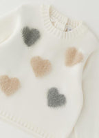 MINIBANDA MAGLIONE NEONATA. COTONE/LANA.