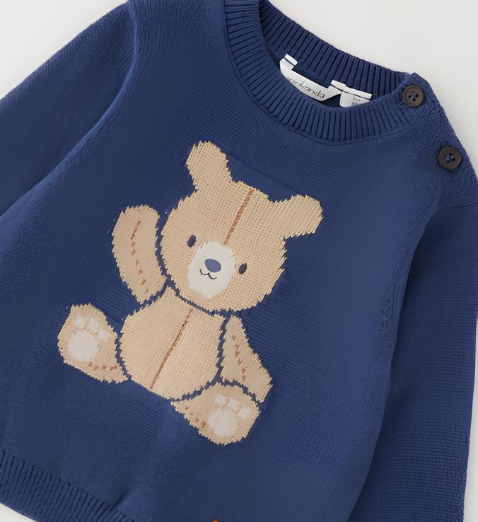 MINBANDA MAGLIONE BIMBO. COTONE /LANA.