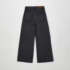 Sarabanda Jeans a Palazzo con Strass Bambina in Cotone