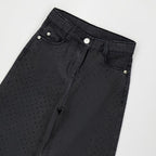 Sarabanda Jeans a Palazzo con Strass Bambina in Cotone