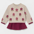 MAYORAL COMPLETO 2 PZ. IN MAGLIA BIMBA.