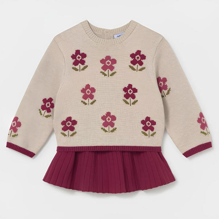 MAYORAL COMPLETO 2 PZ. IN MAGLIA BIMBA.