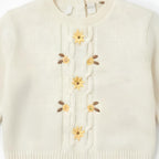 MINIBANDA COMPLETO IN MAGLIA BIMBA. COTONE/LANA.