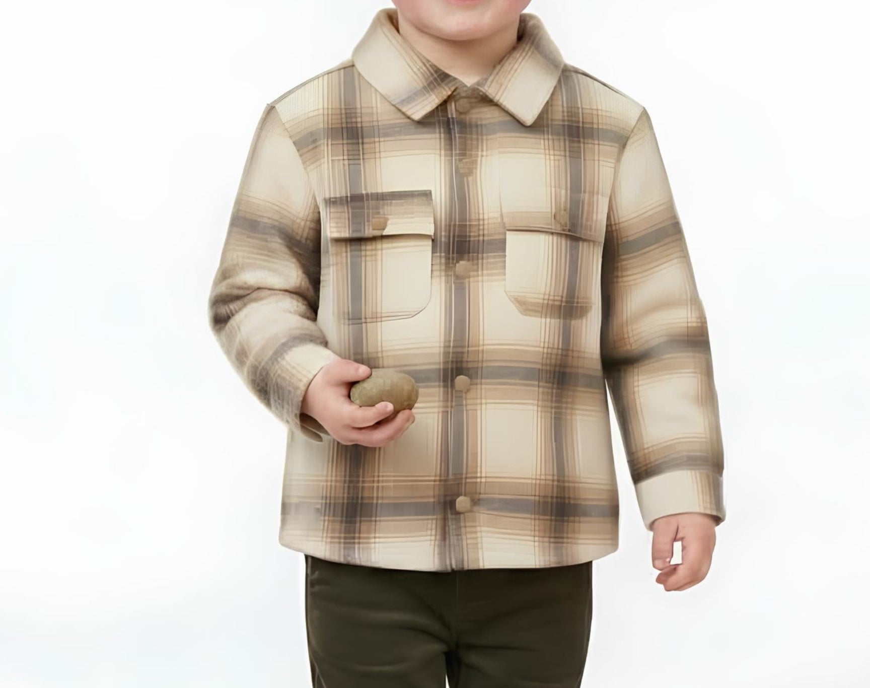 MAYORAL OVERSHIRT BIMBO IMBOTTITA. COTONE.