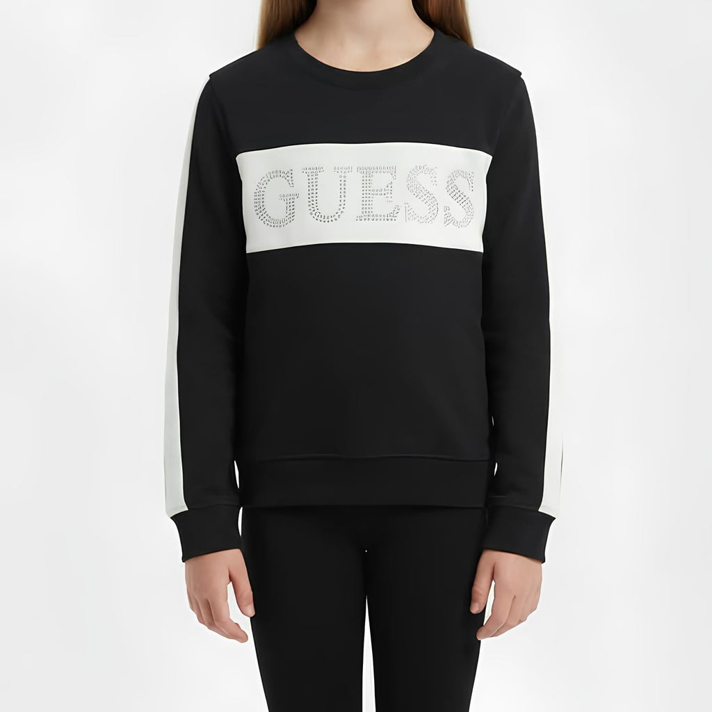 GUESS MAGLIONE BIMBA. COTONE.