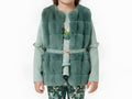 MAYORAL GILET ECOPELLICCIA CON CINTURA BIMBA.