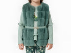 MAYORAL GILET ECOPELLICCIA CON CINTURA BIMBA.