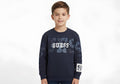 GUESS FELPA RAGAZZO. COTONE GARZATO