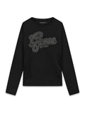 GUESS MAGLIETTA MANICA LUNGA RAGAZZA. COTONE.