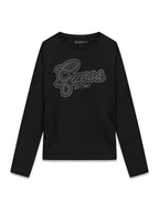 GUESS MAGLIETTA MANICA LUNGA RAGAZZA. COTONE.