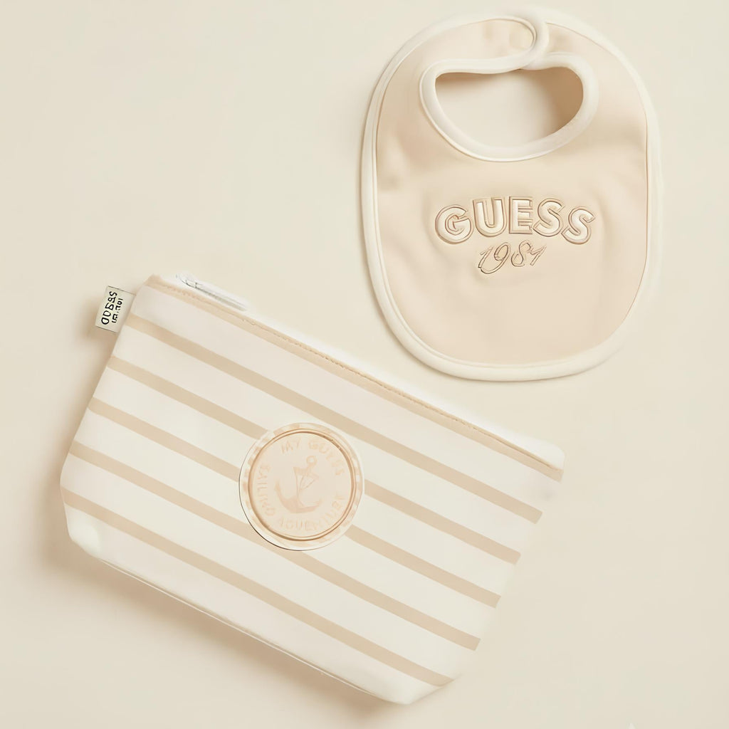 GUESS SET 5 PZ. UNISEX NEONATO. COTONE.