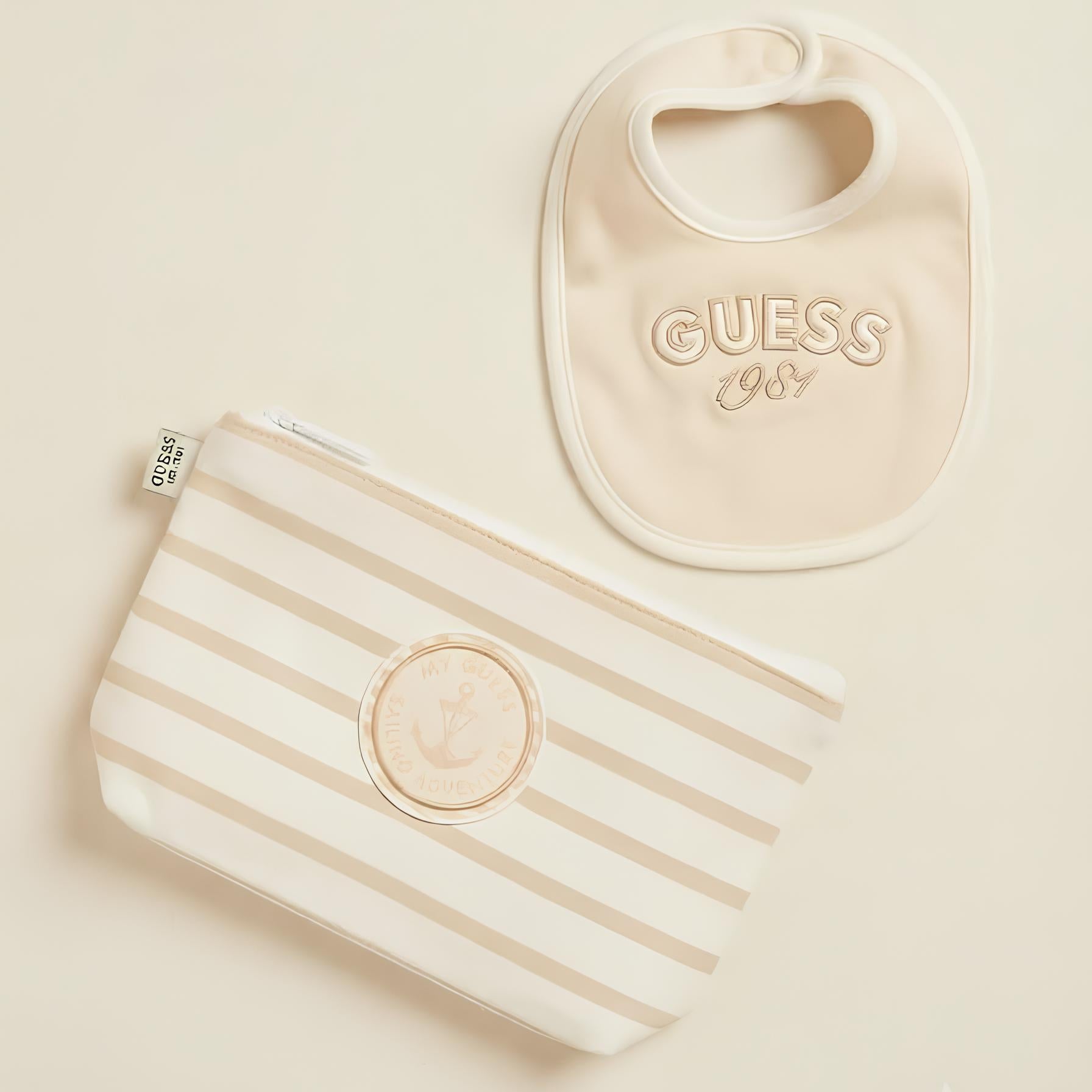 GUESS SET 5 PZ. UNISEX NEONATO. COTONE.