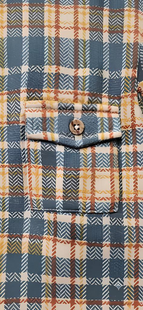 MINIBANDA CAMICIA BIMBO. COTONE FELPATO.
